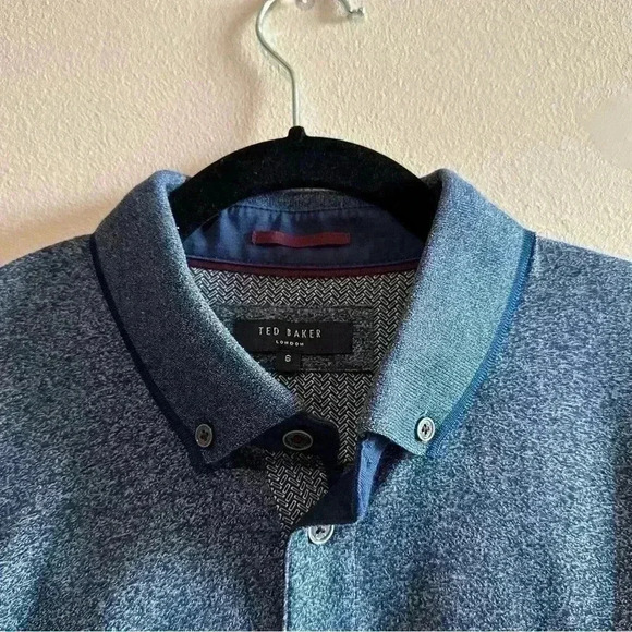 Ted Baker London Cotton Blend Polo - Size 6 - Picture 3 of 9